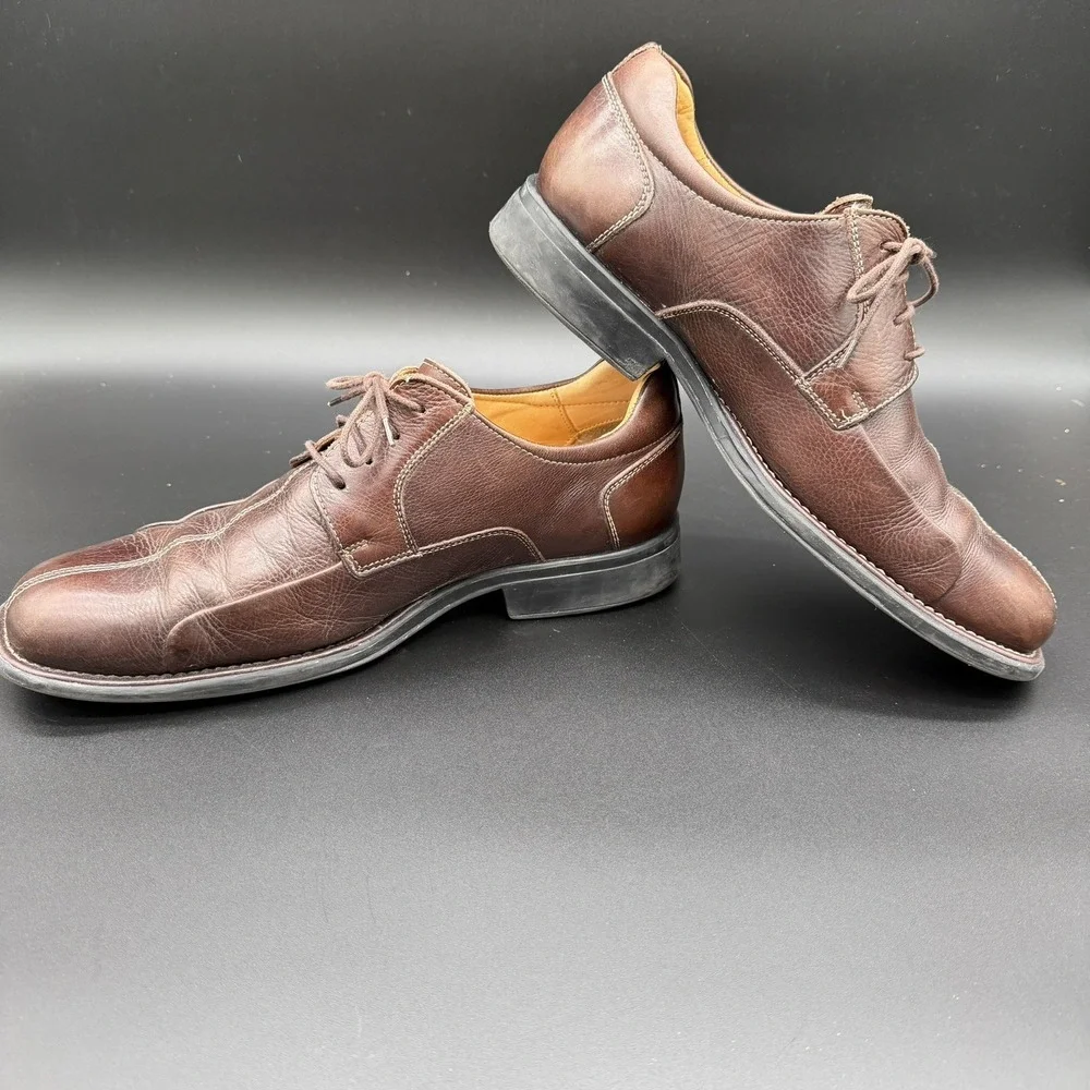 Studio Belvedere Bay Bridge Mens Size 10.5 D Brown Leather